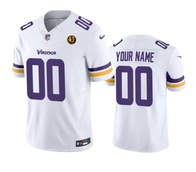 Custom Minnesota Vikings Vapor F.U.S.E. Limited Jersey